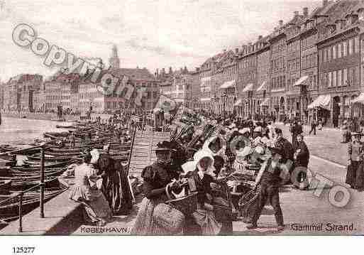 Ville de COPENHAGUE Carte postale ancienne