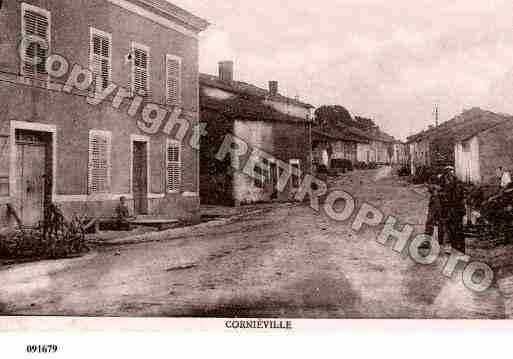 Ville de CORNIEVILLE Carte postale ancienne