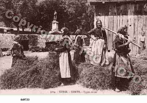 Ville de CORTE Carte postale ancienne