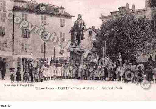 Ville de CORTE Carte postale ancienne