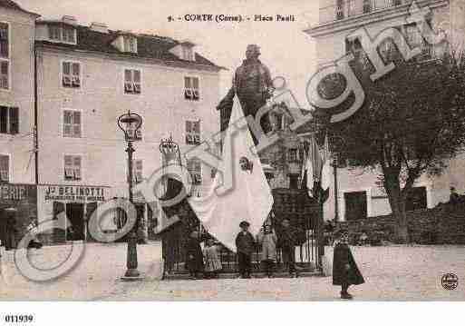 Ville de CORTE Carte postale ancienne