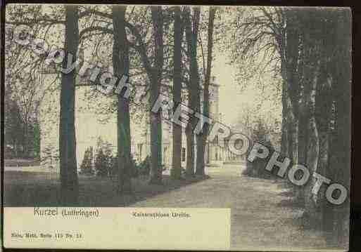 Ville de COURCELLESCHAUSSY Carte postale ancienne