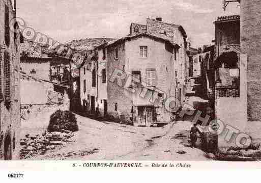 Ville de COURNOND\\\'AUVERGNE Carte postale ancienne