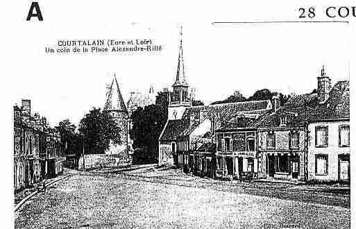 Ville de COURTALAIN Carte postale ancienne