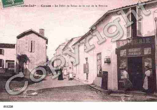 Ville de COZES Carte postale ancienne