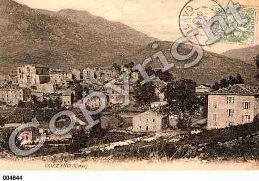 Ville de COZZANO Carte postale ancienne