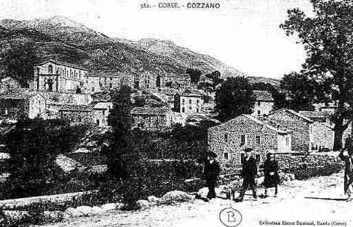 Ville de COZZANO Carte postale ancienne