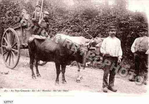 Ville de CREUSE Carte postale ancienne