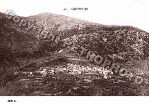 Ville de CRISTINACCE Carte postale ancienne