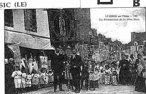 Ville de CROISIC(LE) Carte postale ancienne