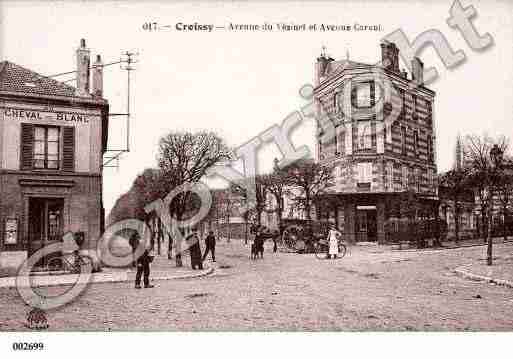 Ville de CROISSYSURSEINE Carte postale ancienne