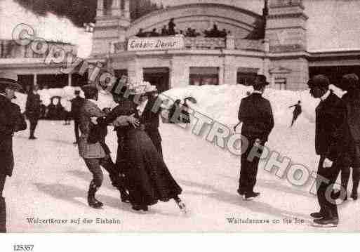 Ville de DAVOS Carte postale ancienne