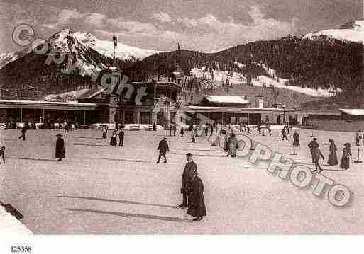 Ville de DAVOS Carte postale ancienne