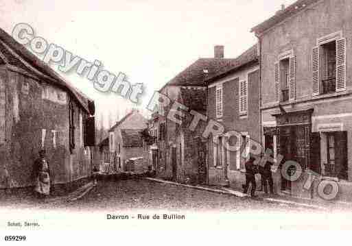 Ville de DAVRON Carte postale ancienne