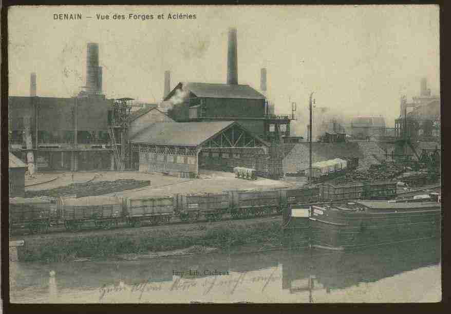 Ville de DENAIN Carte postale ancienne