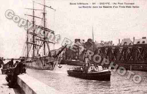 Ville de DIEPPE Carte postale ancienne