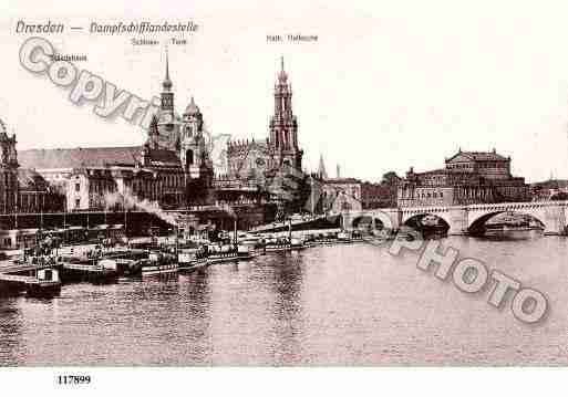 Ville de DRESDEN Carte postale ancienne