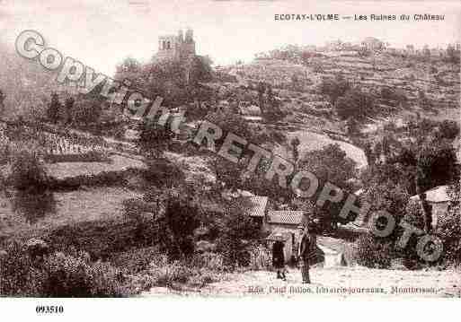 Ville de ECOTAYL\\\'OLME Carte postale ancienne