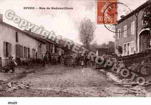 Ville de EPIEZSURMEUSE Carte postale ancienne