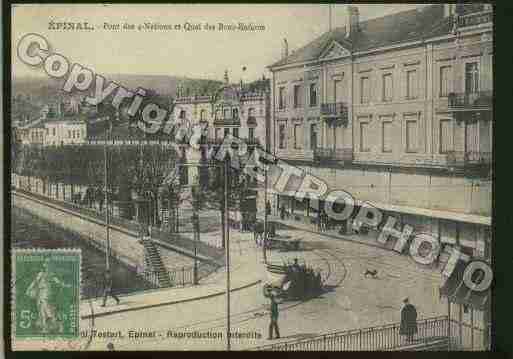 Ville de EPINAL Carte postale ancienne