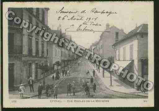 Ville de EPINAL Carte postale ancienne