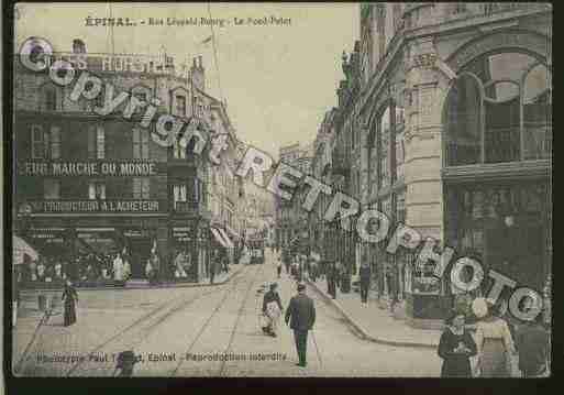 Ville de EPINAL Carte postale ancienne