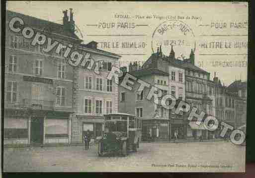 Ville de EPINAL Carte postale ancienne