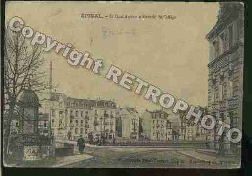 Ville de EPINAL Carte postale ancienne