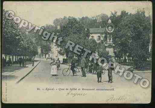 Ville de EPINAL Carte postale ancienne