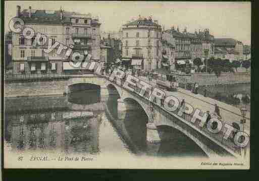 Ville de EPINAL Carte postale ancienne