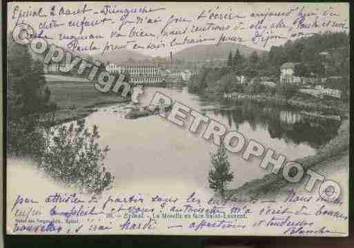 Ville de EPINAL Carte postale ancienne