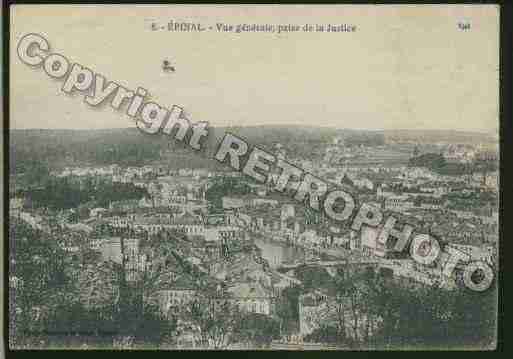 Ville de EPINAL Carte postale ancienne