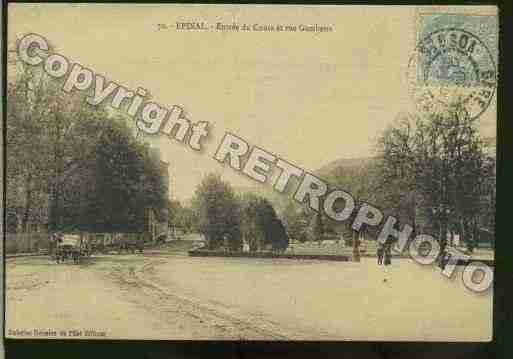 Ville de EPINAL Carte postale ancienne