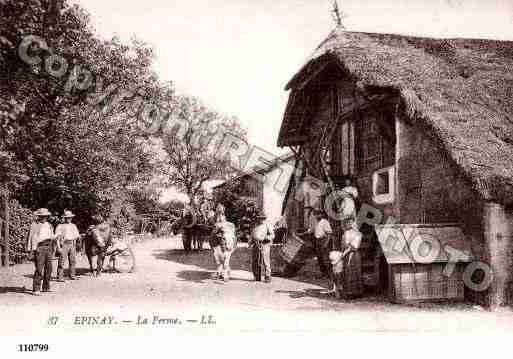 Ville de EPINAYSURSEINE Carte postale ancienne