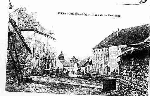 Ville de ESSAROIS Carte postale ancienne