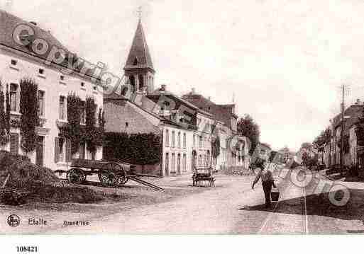 Ville de ETALLE Carte postale ancienne