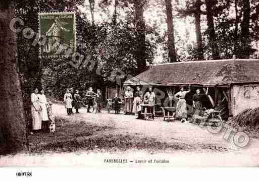 Ville de FAVEROLLES Carte postale ancienne