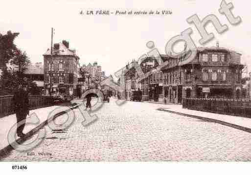 Ville de FERE(LA) Carte postale ancienne