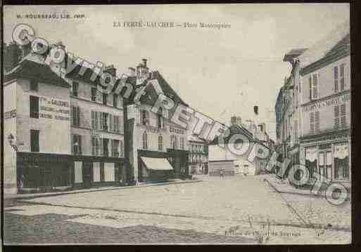 Ville de FERTEGAUCHER(LA) Carte postale ancienne