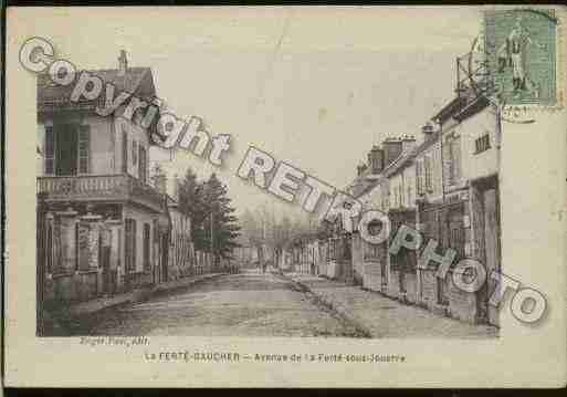 Ville de FERTEGAUCHER(LA) Carte postale ancienne