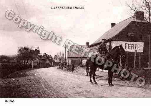 Ville de FERTESURCHIERS(LA) Carte postale ancienne