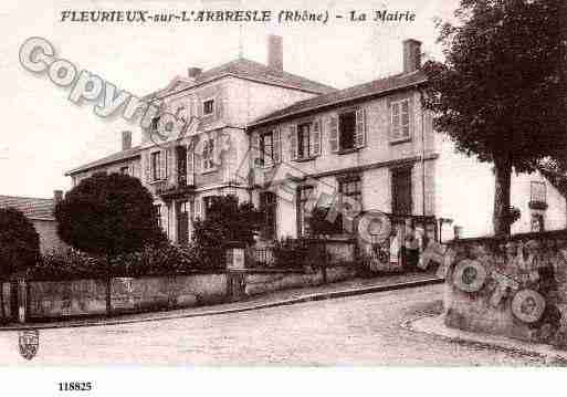 Ville de FLEURIEUXSURL\'ARBRESLE Carte postale ancienne