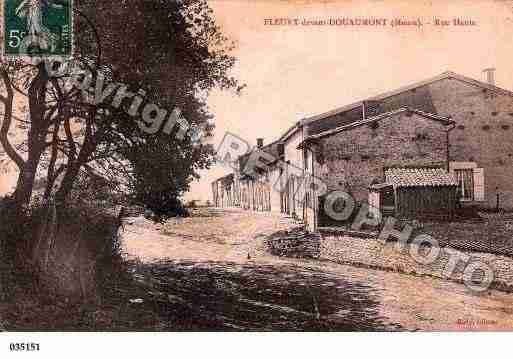 Ville de FLEURYDEVANTDOUAUMONT Carte postale ancienne