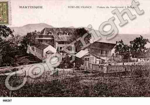 Ville de FORTDEFRANCE Carte postale ancienne