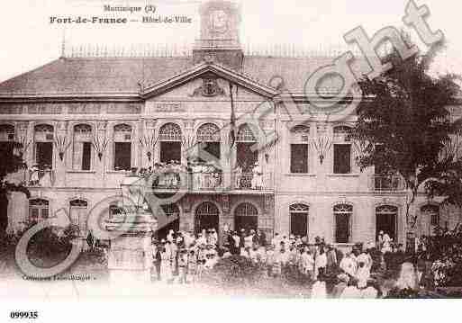 Ville de FORTDEFRANCE Carte postale ancienne