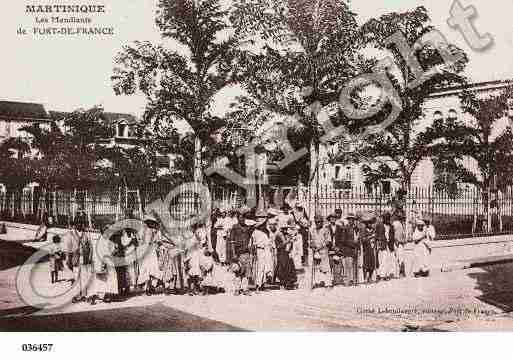 Ville de FORTDEFRANCE Carte postale ancienne