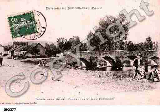 Ville de FREBECOURT Carte postale ancienne