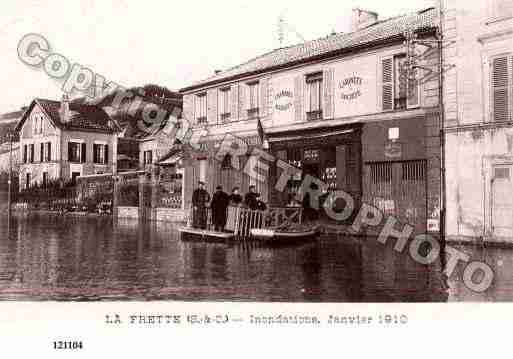 Ville de FRETTESURSEINE(LA) Carte postale ancienne