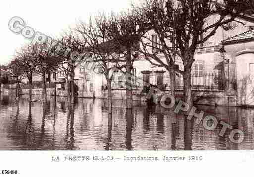 Ville de FRETTESURSEINE(LA) Carte postale ancienne