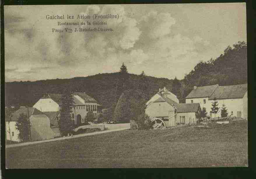 Ville de GAICHEL Carte postale ancienne